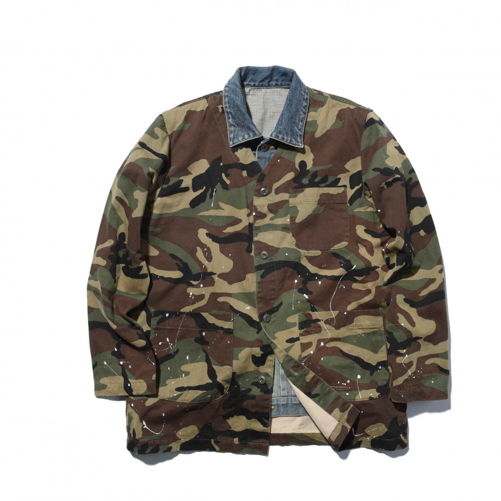 SOPHNET. x MADNESS FAKE LAYERED BLOUSON | MADNESS